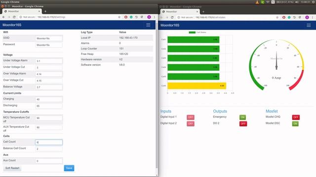 Moonitor BMS Json API for connecting your application смотреть онлайн