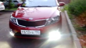 ДХО для KIA RIO 3 в бампер от МирДХО