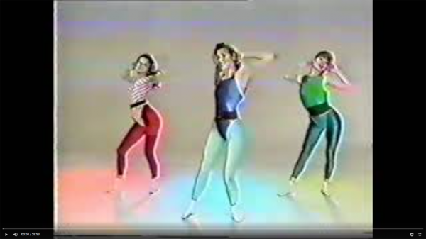 Шейпинг аэробика 90-х для похудения