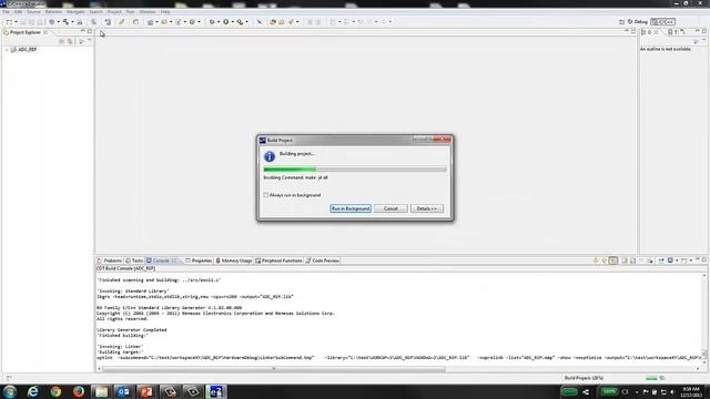 e2studio - Using the Memory Usage View смотреть онлайн