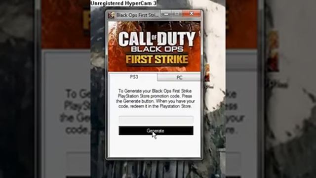 Call of Duty Black Ops First Strike Map Pack PS3 Marketplace Codes смотреть онлайн