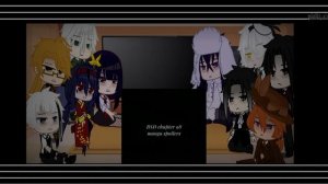 Bsd react to dazai|| part 1 || Angst? Spoilers. Бсд реагируют на Дазая ||Часть 1 ||Ангст? Спойлеры.