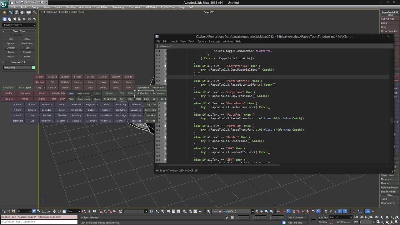 Dark Max № 55 - Adding your own buttons to hotbox rappatools смотреть онлайн