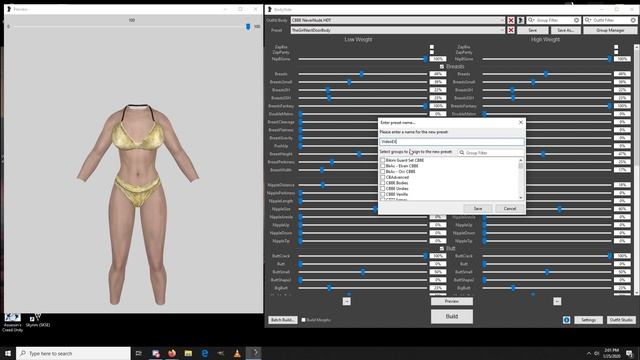 How To - Building a preset with Bodyslide смотреть онлайн