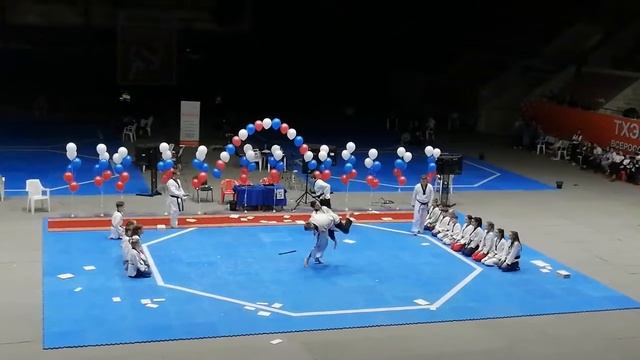 Тхэквондо Магнитогорск. Турнир Братишка. Показательные выступления. Разбивание досок ногами смотреть онлайн