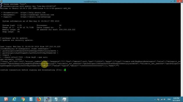 Hashgard Validator Node Task -part 2 смотреть онлайн