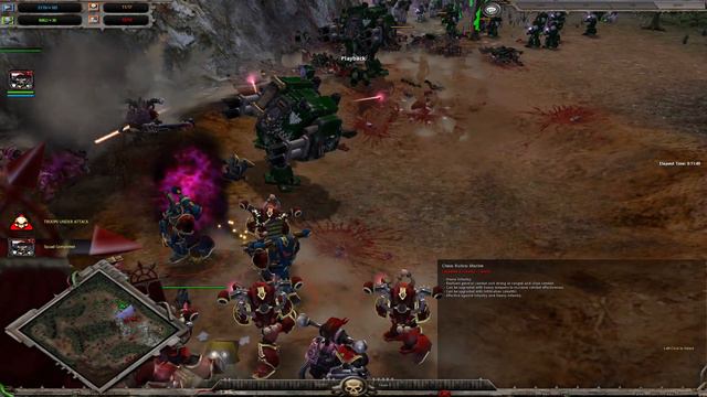 Dark Angels vs Chaos! - Codex Mod 4.0 | Warhammer 40K, DOW: Soulstorm 2020 смотреть онлайн