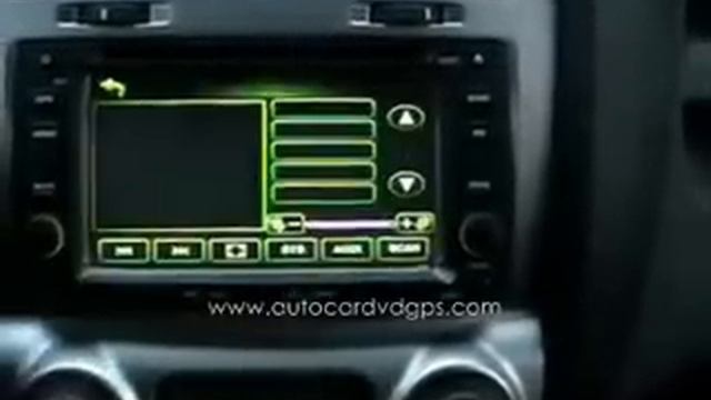 2 DIN GPS Kia Sportage Aftermarket Stereo Navigator www.autocardvdgps.com смотреть онлайн