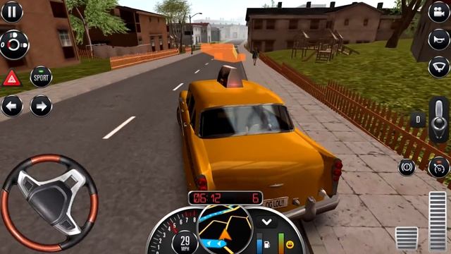 Taxi Sim 2016 #28 ?CRAZY DRIVER! Taxi Game Android IOS gameplay смотреть онлайн