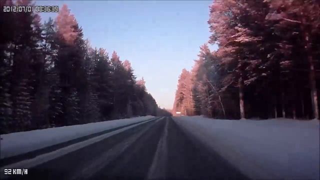 Свердловская область, дорога Североуральск-Ивдель смотреть онлайн