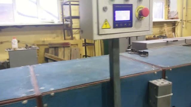 Электропечь проходного типа, трубчатая. смотреть онлайн