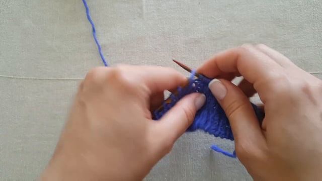 Укороченный ряд с помощью петли из предыдущего ряда. СПОСОБ 2. смотреть онлайн