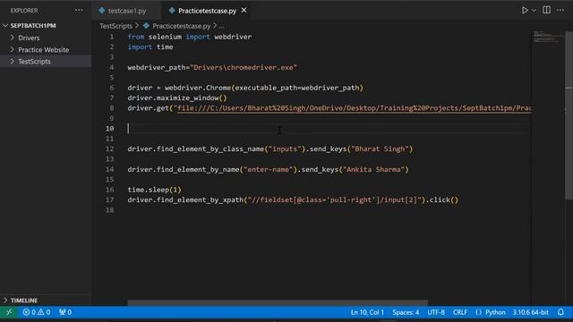 10) Locators, Xpath and Checkboxes in Selenium using Python. смотреть онлайн