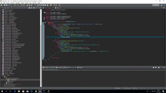 ♦ Minecraft ♦ Speed - Coding #2(Commands) Kill/Feed/Heal ♦ Spigot - Java ♦ смотреть онлайн