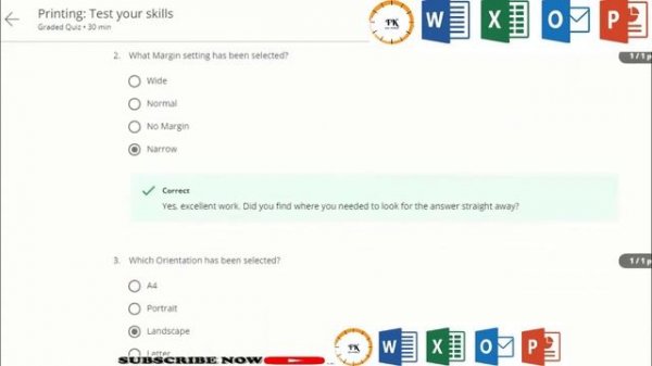 Coursera - Excel Skills for Business: Essentials Weeks (01-06) All Answers and Final Assessment