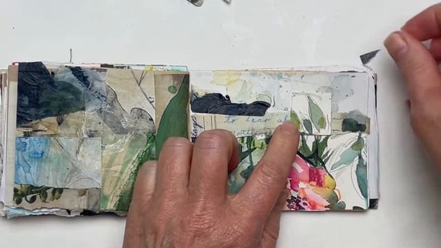 Get Creative With Paper Collage Art Journaling! смотреть онлайн