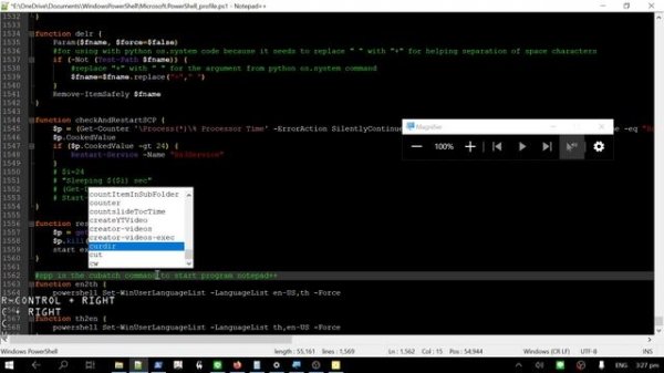 [How-To] Switch Keyboard Layout using Python or Powershell scripts | วิธี