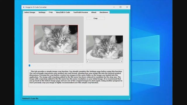 Using ImageToGCode software (Basic Version) to design GCode смотреть онлайн