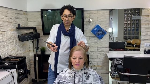 супер стрижка для взрослой леди /какие стрижки нужны для 60+ ? смотреть онлайн