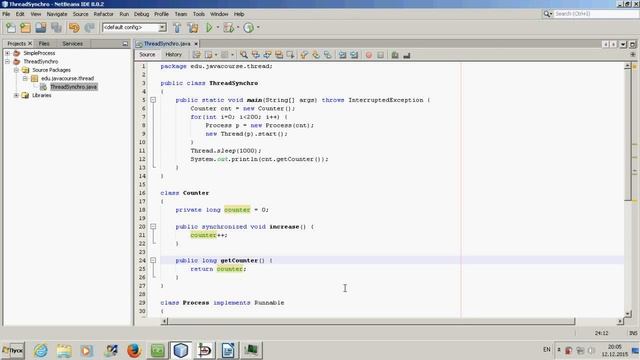 Многопоточное программирование в Java (http://www.java-course.ru) смотреть онлайн