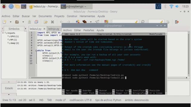 Ejecutar programas al encender la Raspberry Pi смотреть онлайн
