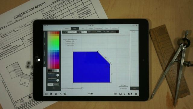 GraphPad - Filling Geometry with Color and Calculating Areas смотреть онлайн