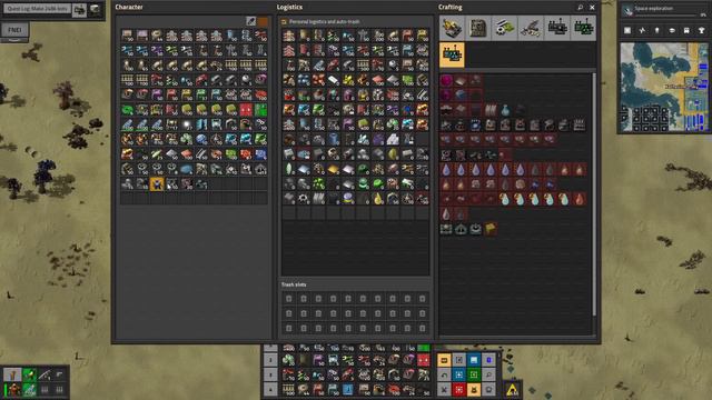 Factorio 248k Mod 104 - NEW BOTS, ROBOPORT, OIL FIX! - Tips & Tricks смотреть онлайн