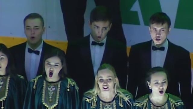 Гимны РФ и РБ. Хоровая капелла (24.02.2016)