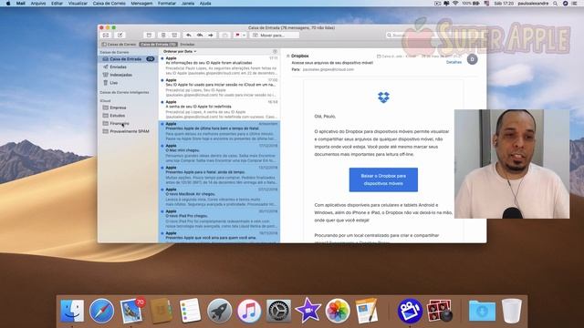Como Limpar Sua Caixa de Emails no Mac Super Dica смотреть онлайн