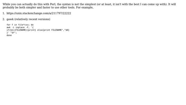 Unix & Linux: How to add column in the beginning of file using perl? (5 Solutions!!) смотреть онлайн