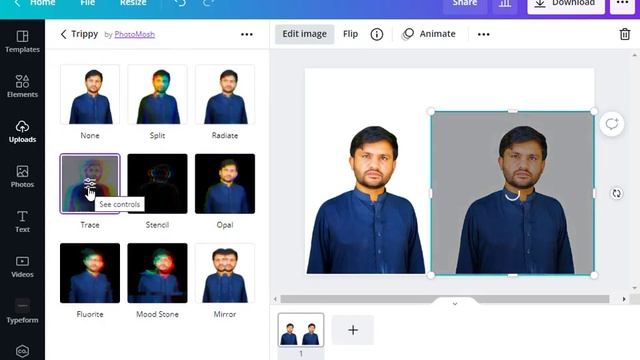 Pencil Sketch in Canva | Canva Pro Tips & Tricks Beginner to Advance Level | Photo Editing in Urdu смотреть онлайн