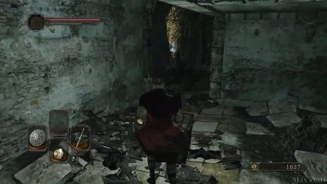 Dark Souls 2-Открываем секретные двери на локации, и разведываем территорию. смотреть онлайн