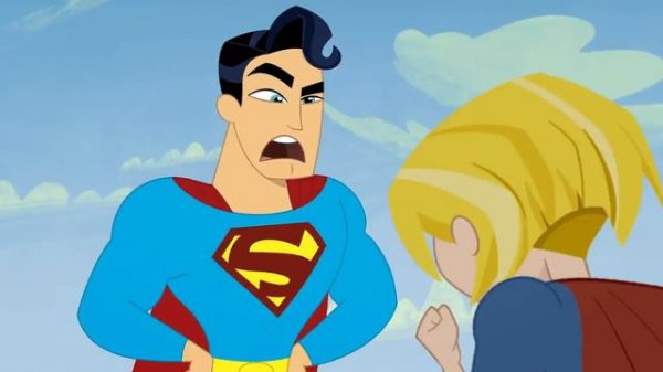 DC Super Hero Girls | Superman vs. Supergirl! | @dckids