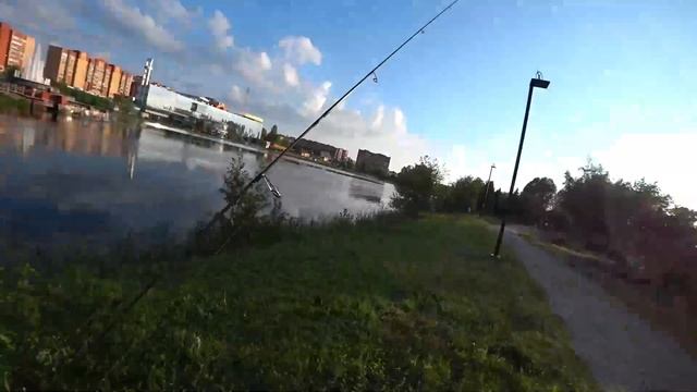 Видео отчет с рыбалки на озере у дома в компании с DUBNA FISHING TEAM смотреть онлайн