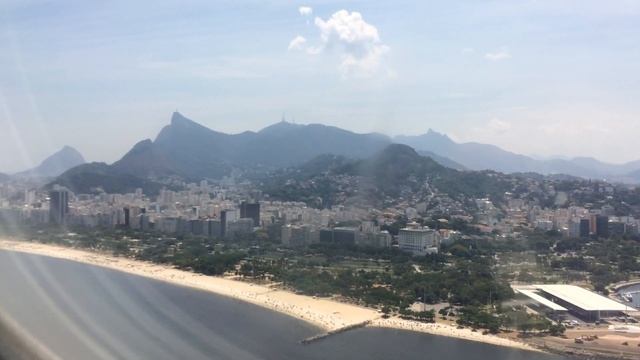Пролетая над Рио-де-Жанейро 1 января из аэропорта Сантос Дюмон смотреть онлайн