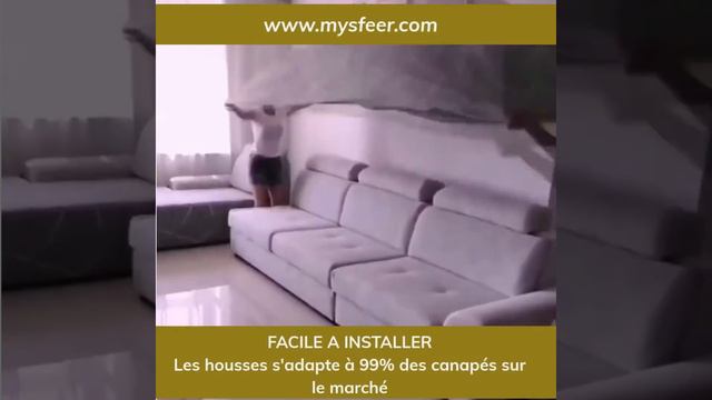Housses Universelles & Extensibles pour Canapé & Fauteuil смотреть онлайн