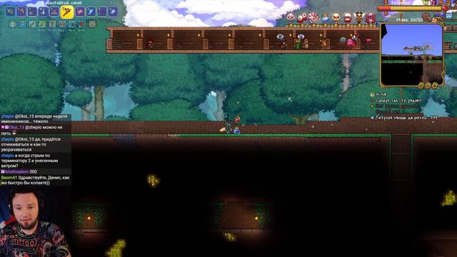 Terraria прохождение за йо-йошника. Мастер мод. Одна жизнь #8 смотреть онлайн
