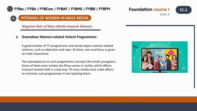 Portrayal of women in mass media | Fybaf fc unit 2 the concept of disparity 1 | fybcom fc unit 2 смотреть онлайн