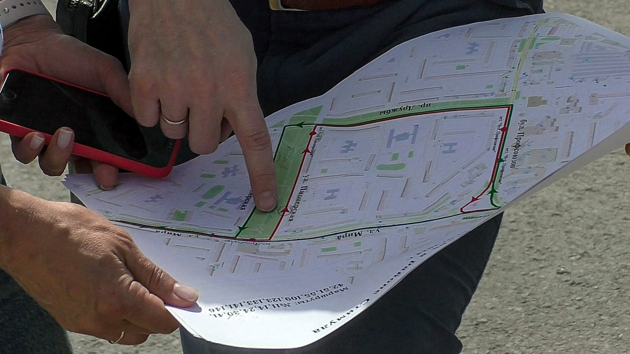 Из-за ремонта меняется схема движения транспорта смотреть онлайн