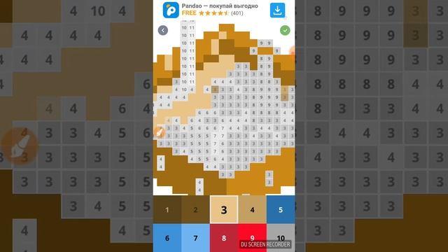 Рисунок по клеточкам #1 песочница смотреть онлайн