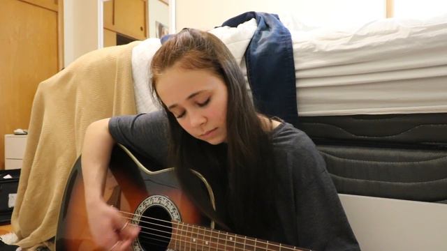 PLAYING THE FIRST SONG I LEARNED ON THE GUITAR - Holy Spirit (Cover) смотреть онлайн