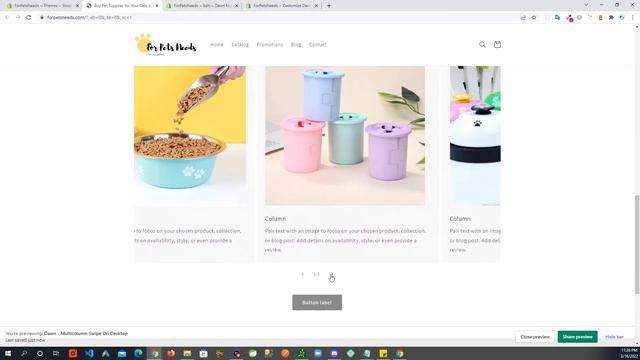 Add Swipe/Slide to Shopify Multicolumn Section | Dawn Theme Customization смотреть онлайн