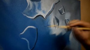 Видео уроки живописи маслом, Виктор Арефьев мастер класс по живописи маслом «Капли» видео