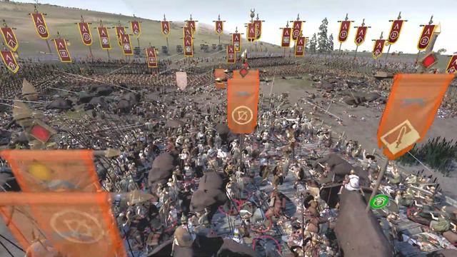 Rome 2 Para Bellum mod - Sparta v Epirus Bridge Battle смотреть онлайн