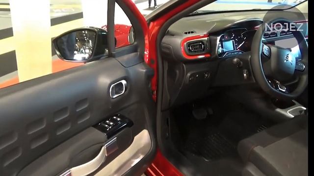 All-New 2020 Citroen C3 Super Red Car Interior and Exterior walk around смотреть онлайн