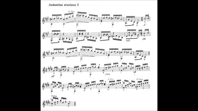Matteo Carcassi Op.59 No.40, Andantino grazioso смотреть онлайн