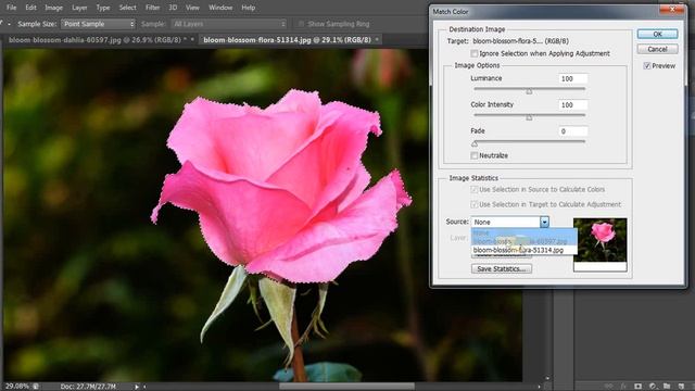Photoshop Match Color | How to Match Color with Background in Photoshop in Hindi. смотреть онлайн