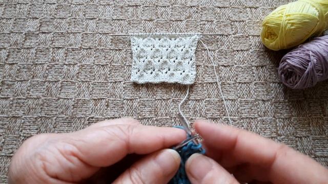 Красивый рельефный узор для джемперов, летних кофточек, топов.. смотреть онлайн