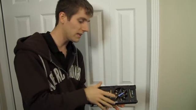 Galaxy GeForce GTX 570 MDT Surround Gaming Graphics Card Unboxing & First Look Linus Tech Tips смотреть онлайн