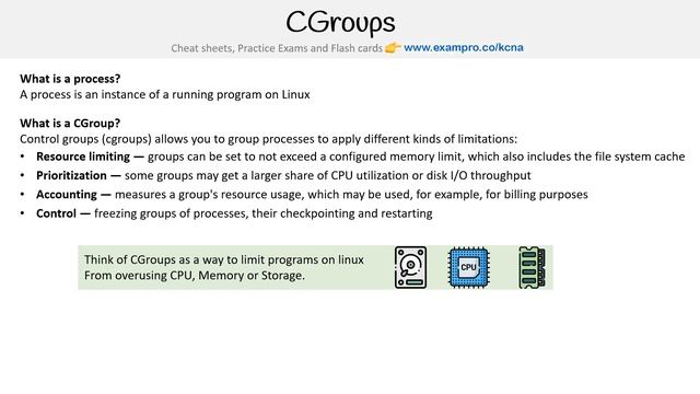 CNCF-KCNA — CGroups смотреть онлайн